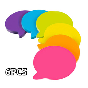 3 Message <strong>Notepad</strong> Star Round Flower Cartoon Sticky Notes Stationery School <strong>Supplier</strong> Pastel Colorful Paper Memo Pads for Students - Product Image 5