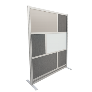 Cloison de séparation de bureau modulaire de haute qualité en gros, avec tableau blanc intégré, séparateur de pièce - Product Image 4