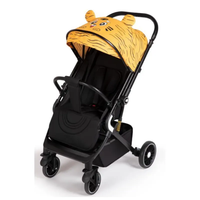 2023 vente chaude léger Vintage luxe Beige gris bébé Prime poussette compacte 3 en 1