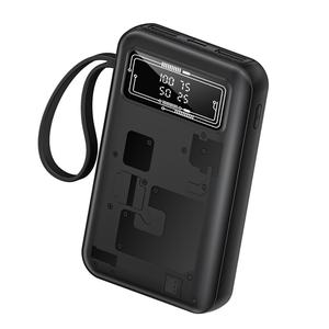 Chargeur portable en promotion, 30000mAh 20000mAh, câble intégré, chargeur de voyage, grande capacité, batteries externes pour smartphone - Product Image 5