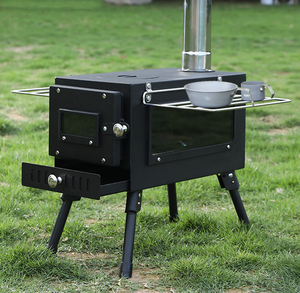 Poêle à bois de grande taille, portable, pour le camping, la tente, l'abri, la pêche sur glace - Product Image 1