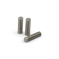 Custom CNC Machining Non-Standard Titanium Thread Rod Special Size Titanium Stud