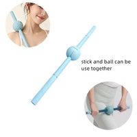 Bâton de massage sportif Wellshow, rouleau de massage musculaire multifonctionnel portable, appareil de relaxation pour amincir les muscles