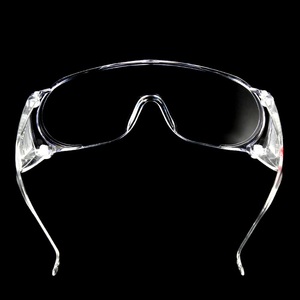 Occhiali di Sicurezza per Visitatori <span class=keywords><strong>con</strong></span> <span class=keywords><strong>Lenti</strong></span> in PC Resistenti ai Graffi, Sovrapponibili agli Occhiali <span class=keywords><strong>da</strong></span> <span class=keywords><strong>Vista</strong></span>, <span class=keywords><strong>Protezione</strong></span> <span class=keywords><strong>UV</strong></span> - Product Image 2
