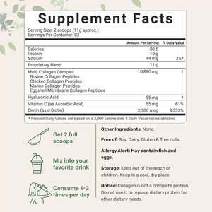 TK Hot Selling Multi-<strong>Collegen</strong> Peptides <strong>Powder</strong> Supplements Private Label Beauty for Adult Skin Hair Care Health Food Grade Skin - Product Image 6