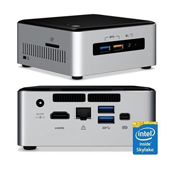 Intel NUC NUC6 Mini PC Swift Canyon 6th Gen Intel Core I3-6100U NUC6i3SYH NUC6i3SYK I5-6260U NUC6i5SYH NUC6i5SYK Skylake