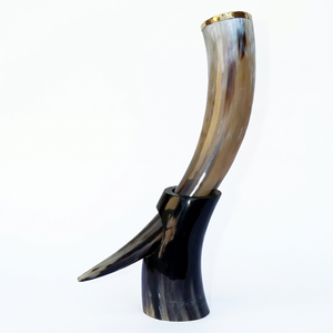 Bol, tasse, cuillère et accessoire à bijoux artisanaux écologiques en corne de buffle, décoration rustique pour la maison, cadeau - Product Image 1