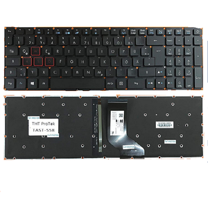 คีย์บอร์ดแท้สำหรับแล็ปท็อป <span class=keywords><strong>Acer</strong></span> รุ่น <span class=keywords><strong>Predator</strong></span> <span class=keywords><strong>Helios</strong></span> <span class=keywords><strong>300</strong></span> PH317-52 <span class=keywords><strong>G3</strong></span>-572 PH315-51 <span class=keywords><strong>G3</strong></span>-571 พร้อมไฟแบ็คไลท์ แบบ US - Product Image 1