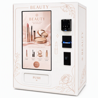 Distributeur automatique de cosmétiques 21,5 pouces à écran tactile, 15 sélections, paiement MDB, distributeur de rouges à lèvres et de mascara de comptoir, certifié CE