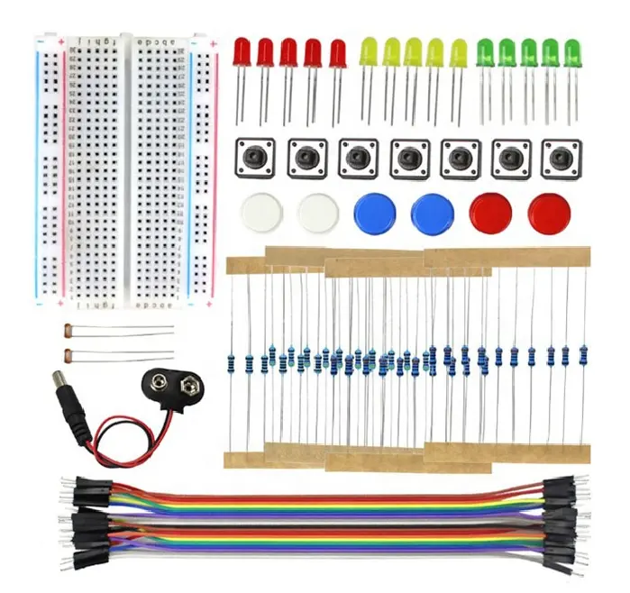 Hot selling Starter Kit R3 Mini Breadboard LED Jumper Wire Button Diy Kit
