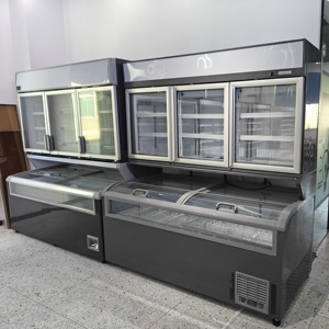 Congelador de arcón comercial Refrigerador de tipo combinado reemplazable Congelador de pie - Product Image 5
