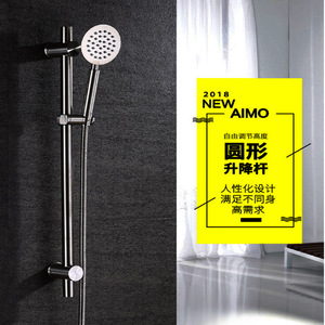 Austenite 304 Stainless Steel Bath Hardware <b>Set</b> Triple Shower Faucet With Fixed And Handheld <b>Spray</b> Head For Bathroom - Product Image 2