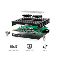Placa de Conferencia Inteligente OPS PC Intel Core I3 I5 I7 I9 WI-FI5/WI-FI6 Estándar 2.4G + 6G Doble Banda para Pizarra Inteligente OPS PC Venta al por Mayor
