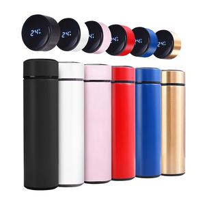 Tốt nhất thép không gỉ thể thao uống chân không Flask cách điện LED hiển thị nhiệt độ kỹ thuật số thông minh phích nước chai với lời nhắc nhở - Product Image 1
