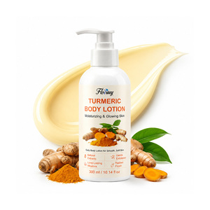 Lotion Corporelle Hydratante et Éclaircissante au Curcuma <span class=keywords><strong>24H</strong></span> Longue Durée 300ml – Prévient la Sécheresse Saisonnière et les Démangeaisons, Renforce la Barrière Cutanée - Product Image 1