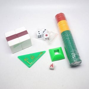 Jeu de Mahjong en Acrylique Transparent Portable – Tuiles de Mahjong Classiques pour la Maison, Idéal pour les Fêtes et les Réunions - Product Image 6