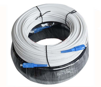 DOWELL DW-SA3-SA3 Cordon de raccordement FTTH monomode G657A2 LSZH SC/APC vers SC/APC 1m 3m 5m 10m