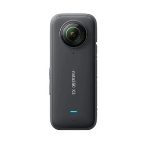 Caméra d'Action Mobile Étanche Insta360 X3 avec Capteur 1/2 Pouce 48MP, Vidéo 5.7K 360 HDR Active, <span class=keywords><strong>Photo</strong></span> 72MP 360, Objectif Unique <span class=keywords><strong>4K</strong></span> <span class=keywords><strong>60fps</strong></span> - Product Image 1
