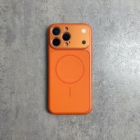Usine En Gros Dur PC Téléphone Cas En Métal Grande Fenêtre Lentille Cadre Magnétique Téléphone Cas pour iPhone 17 16 Pro Max
