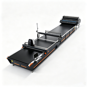 REMEYA Coupeur Textile Automatique CNC Informatisé 220V 1000W pour la Transformation de Vêtements, Matériaux Non-Tissés et Rideaux 5+ - Product Image 2
