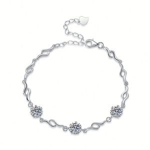 Parure de bijoux flocon de neige à six griffes, collier rond brillant 2 carats 8 mm, ensemble de bijoux en argent 925, parure de bijoux de luxe - Product Image 6