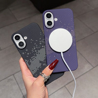 2025 coque de téléphone en Fiber de carbone pour IPhone 17 AIR 16 Pro Max 15 Plus 14 13 couverture mobile antichoc accessoires de téléphone portable en gros