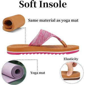 Sandalias de yoga transpirables de secado rápido para mujer con soporte de arco y separador de dedos, superventas de verano XMISTUO/<span class=keywords><strong>Xiami</strong></span> Si Tuo EVA - Product Image 3