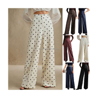 Nouvelle Arrivée 2026 – Pantalon de Costume Formel Taille Haute Ample Extensible Anti-Plis Lavé pour Femme, Idéal pour le Bureau et le Travail