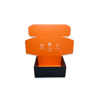 Boîte en carton ondulé E pour emballage et expédition, personnalisable, pliable, pour vêtements