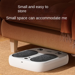 Masseur de pieds électrique à vibrations Shiatsu avec chauffage infrarouge, fonction musicale, contrôle de la minuterie, <span class=keywords><strong>massage</strong></span> continu, 2,3 kg, OEM - Product Image 3