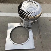 Ventilation de toit industrielle par extraction de chaleur Ventilateur de toit actionné par le vent Ventilateur d'extraction de toit sans puissance Ventilateur d'air Turbine