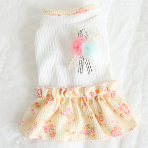 Faldas de gasa talla precioso encaje invierno con volantes ropa de perro mascota vestido para perro - Product Image 5