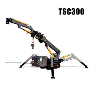 Grúa Araña Tonlita Usada en Espacios Reducidos, Mini Grúa Oruga de Elevación de 3, 5 y 8 Toneladas, Grúa Araña Plegable con Pluma Articulada, Precio Económico - Product Image 3