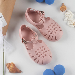 2023 Hot Sell Kids Roman <strong>Shoes</strong> Toddler Candy Color <strong>Girl</strong> Boys Anti Slip Casual <strong>Jelly</strong> Sandal <strong>Shoes</strong> for Children - Product Image 3