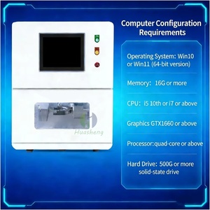 Fresatrice Dentale a Umido e a Secco, Attrezzatura per Laboratorio Odontotecnico, Tipo HS01, Macchina da Taglio e Fresatura CAD CAM a 5 Assi di Tipo Verticale - Product Image 3