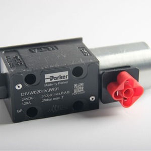 Vanne directionnelle à solénoïde Parker D1VW020HNJW 24VDC 350Bar 4 voies, commande hydraulique - Product Image 5
