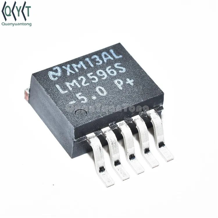 Regulador de voltaje de conmutación LM2596S LM2596 DC reductor ajustable Original LM2596 LM 2596 LM2596S IC SOT263