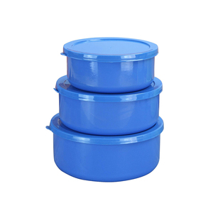 Juego <span class=keywords><strong>de</strong></span> almacenamiento <span class=keywords><strong>de</strong></span> alimentos sellados, cuenco <span class=keywords><strong>de</strong></span> mezcla <span class=keywords><strong>de</strong></span> vajilla <span class=keywords><strong>de</strong></span> esmalte <span class=keywords><strong>de</strong></span> grano <span class=keywords><strong>de</strong></span> gran tamaño, gran oferta, precio bajo, 5 uds. - Product Image 5
