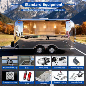 Carrito <span class=keywords><strong>de</strong></span> Comida Comercial Vintage, Remolque para Hot Dogs, Papas Fritas, Tacos, Pizza, Doner Kebab, Camiones <span class=keywords><strong>de</strong></span> Comida Callejera en Venta <span class=keywords><strong>Cerca</strong></span> <span class=keywords><strong>de</strong></span> <span class=keywords><strong>Mí</strong></span> - Product Image 4