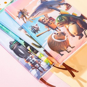 A5 Ngang Shanhaijing In Bìa Máy Tính Xách Tay Sinh Viên Văn Phòng Di Động Tay Ledger Phim Hoạt Hình Loose-Leaf Cuốn Sách Cho Món Quà - Product Image 1
