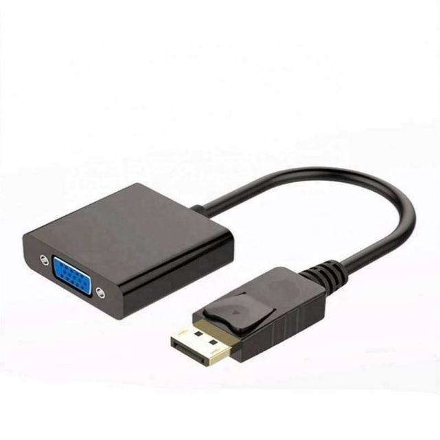 DP to VGA Adapter Interface Converter Adapter External Video Graphic Card for Desktop Laptop