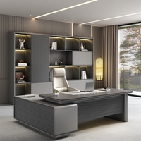 Mesa de Oficina Ejecutiva en Forma de L, Moderna, de Alta Calidad, Extensible, Fácil de Montar, de Madera, para Uso Hospitalario, Ecológica, con 6 Años de Garantía