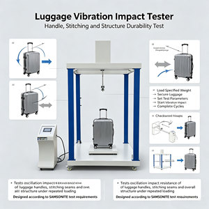 Équipement d'essai d'impact par oscillation pour valises de voyage, pour vérifier la résistance des coutures de la poignée et la solidité structurelle globale - Product Image 4