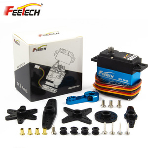 เซอร์โวมอเตอร์ดิจิตอล FEETECH FT5325M 25 กก. 180 องศา ° , เกียร์โลหะสำหรับรถตีนตะขาบ RC และเครื่องบินรุ่น K127 - Product Image 3