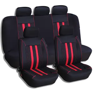 Mde by Ice Silk Mesh Cloth Car Seat Cover for Most five Seats