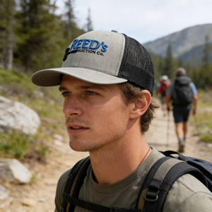 หมวกแก๊ปแฟชั่นปักโลโก้ 3 มิติ แบบกำหนดเอง คุณภาพสูง Richardson 112 หมวกตาข่ายแบบ Snapback หมวก Trucker เรียบง่าย หมวกเบสบอลสำหรับเล่นกีฬา - Product Image 3