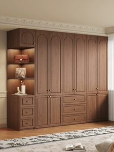 Armario Personalizado Moderno con Almacenamiento Integrado, Armario Ahorrador de Espacio <span class=keywords><strong>para</strong></span> Dormitorio, <span class=keywords><strong>para</strong></span> Apartamento o Villa - Product Image 1