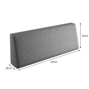 SUREWAL उच्च घनत्व फोम के साथ फूस तकिया हटाने योग्य कवर, फूस सोफे, सीट और वापस तकिया बाक़ी इनडोर, आउटडोर के लिए - Product Image 5