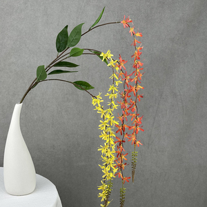 Rama de Orquídea Colgante, Flor Artificial Hecha a Mano de Alta Calidad, Decoración Realista para el Hogar, para Graduación, Navidad, Año Nuevo Chino - Product Image 2