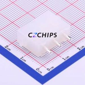 HX63080-3A Wire-to-Board Pin Header Through hole Component (THT),P=6.35mm Connector 1x3P 6.35mm Through Hole 3P - Product Image 2